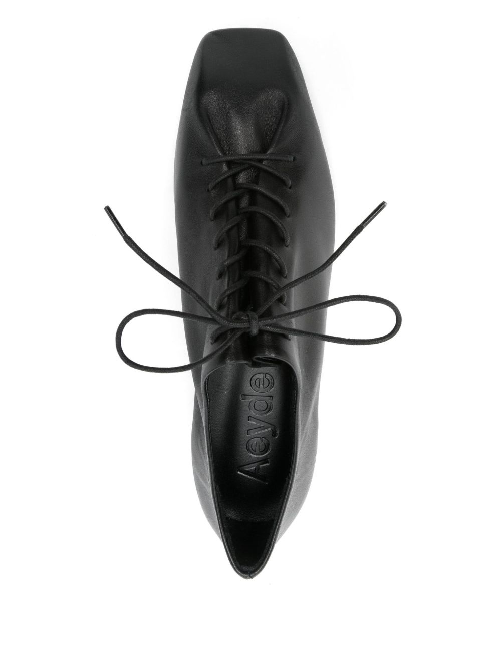 leather oxford shoes - 4