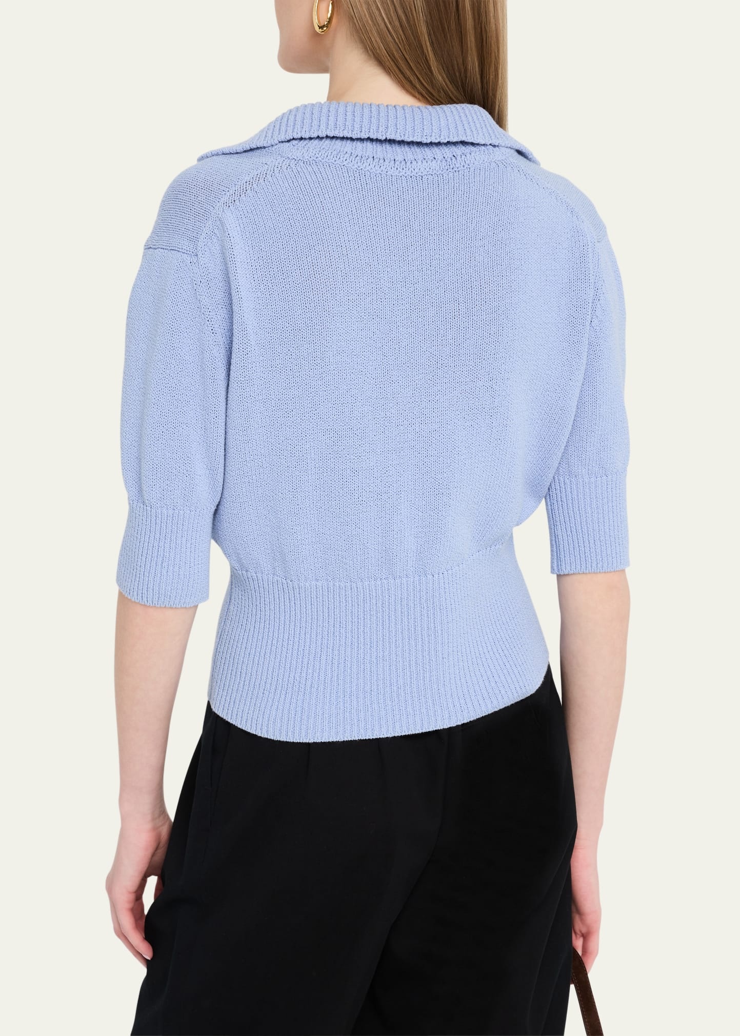 Reeve Polo Knit Top - 3
