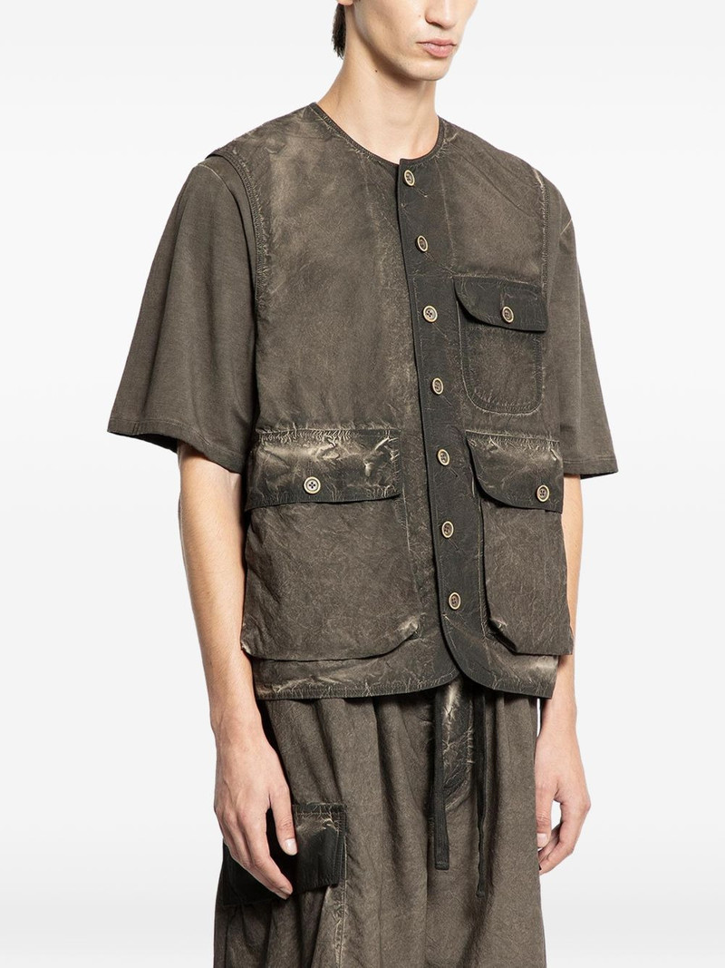 UMA WANG button pocket coat outlook