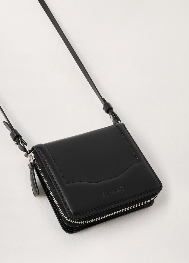 RANSEL SQUARE ZIP WALLET
GLOSSY LEATHER 5