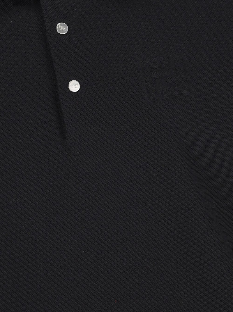 embossed-logo piqué polo shirt 3