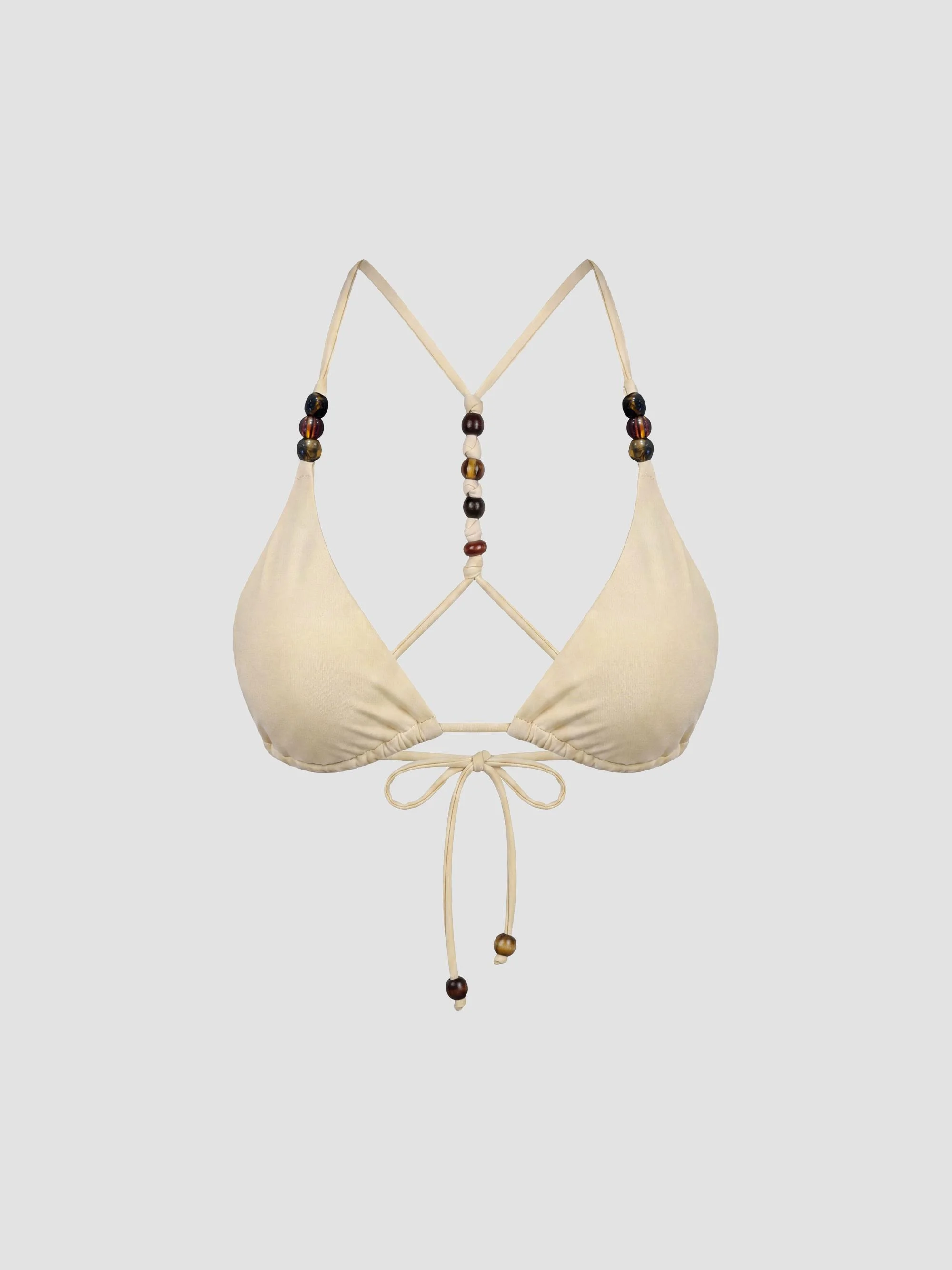Women's Rita Racerback Bikini Top - Lemon - 1