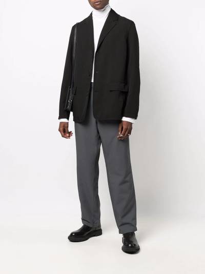 OAMC single-breasted cotton blazer outlook