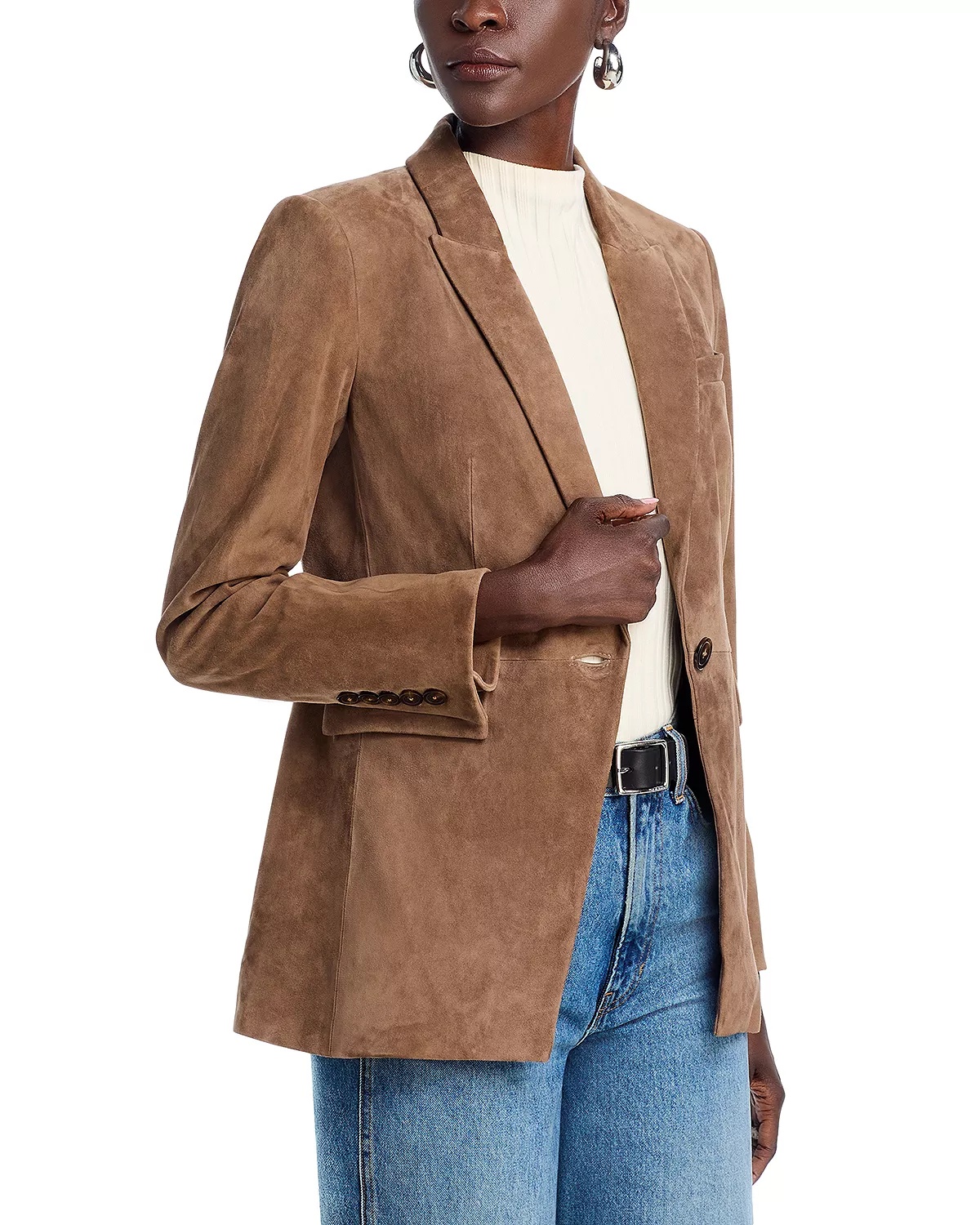 Duane Suede Dickey Jacket - 1