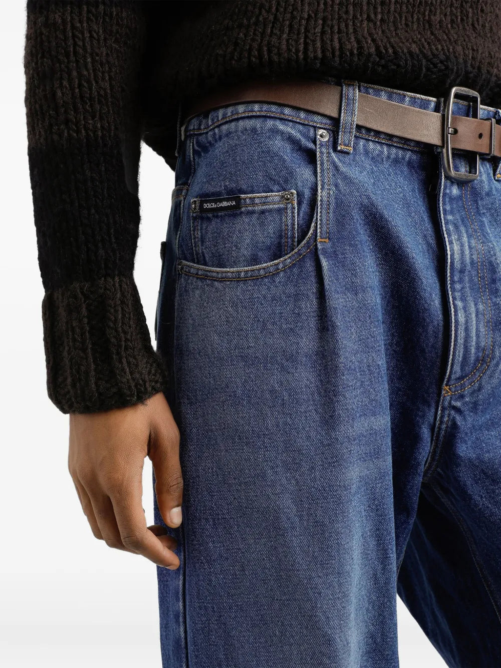 Jeans With Logo Appliqué - 3