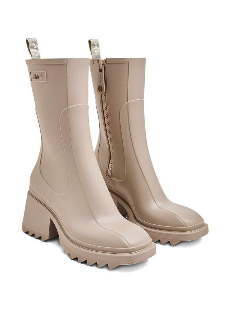 Chloé 70mm Betty rain boots outlook