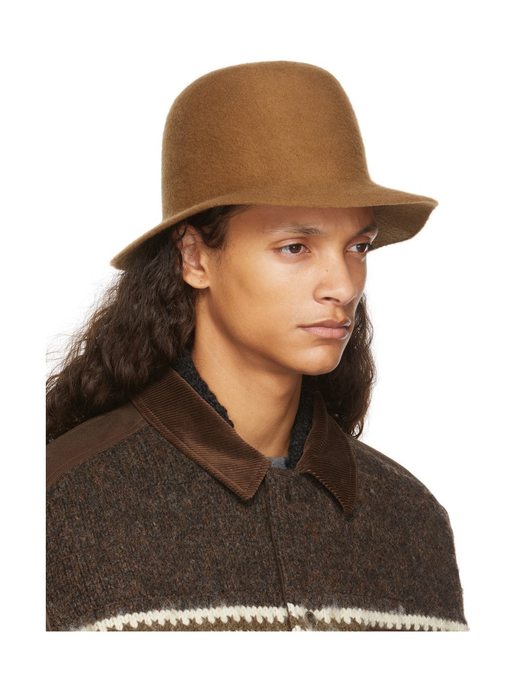 Beige Script Hat - 2