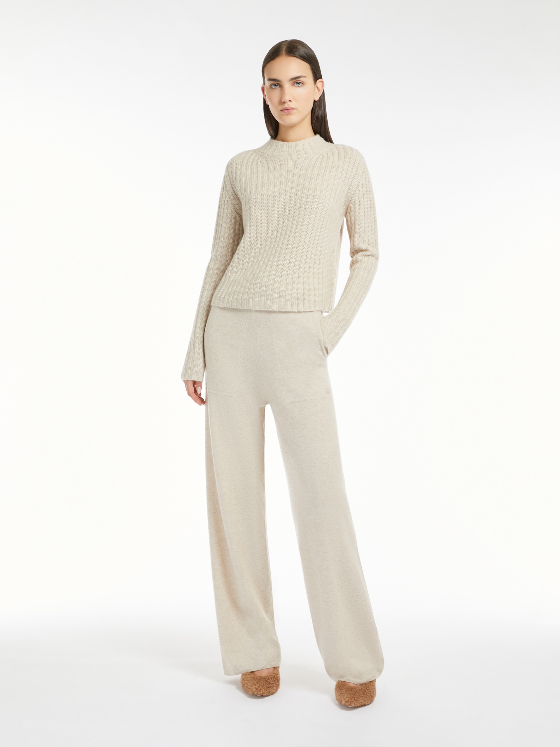 ALOA Boxy wool and cashmere jumper - 2