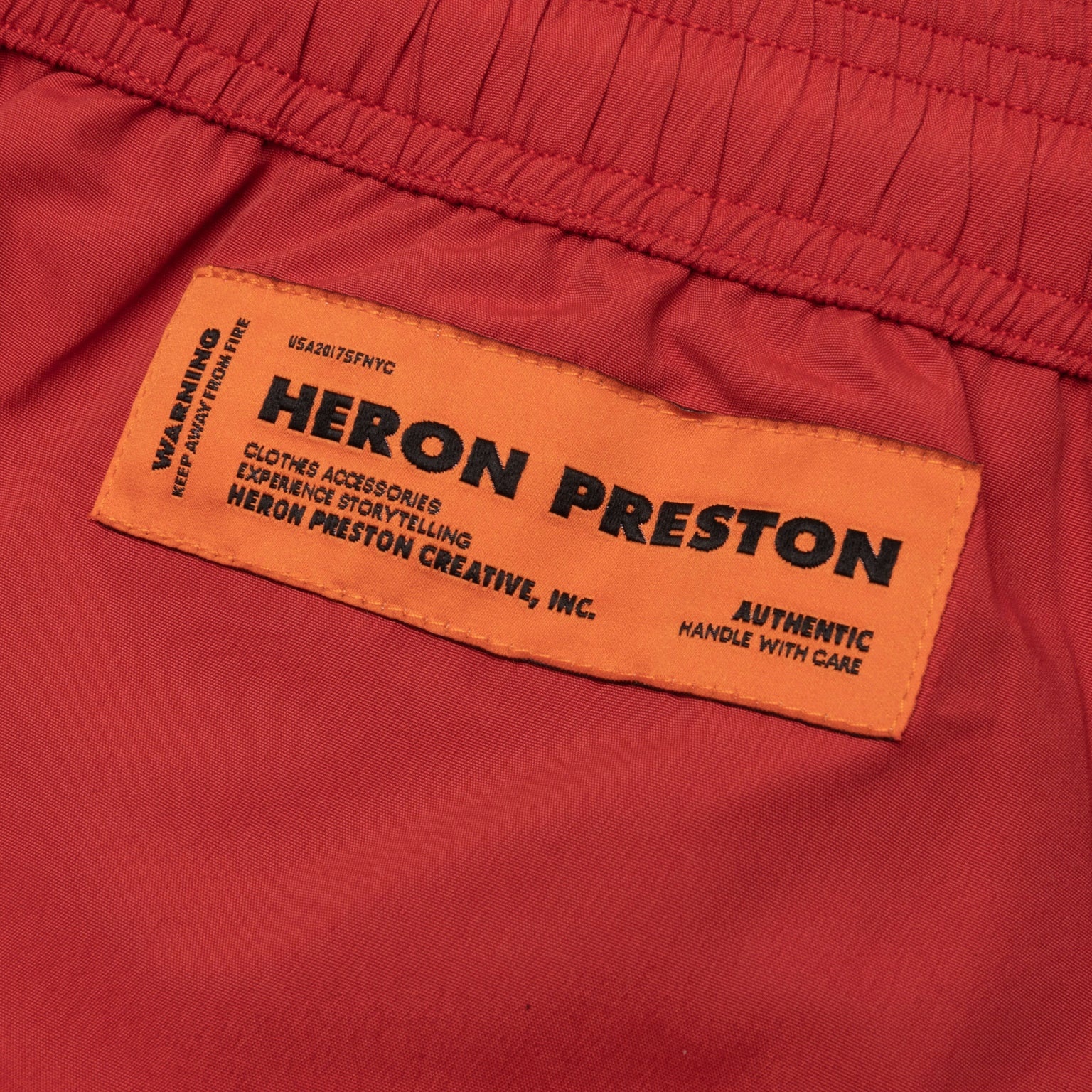 NYLON SWIM SHORTS - RED - 4
