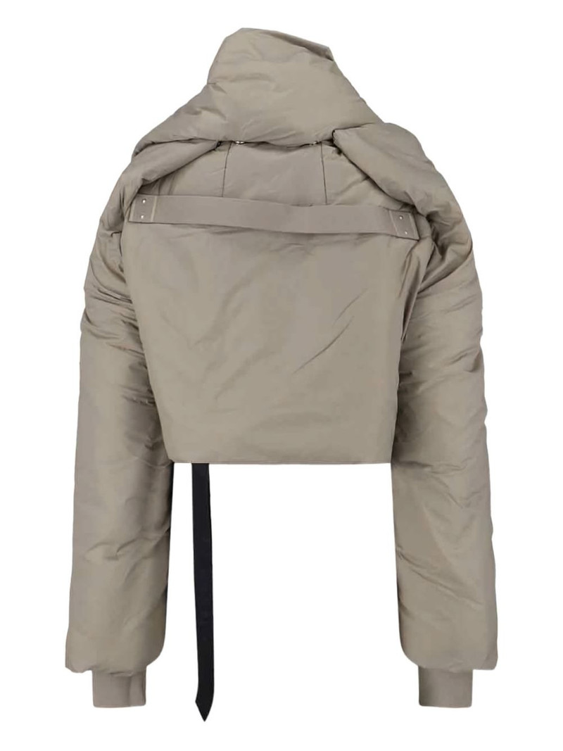 Rick Owens DRKSHDW padded zip-up jacket outlook