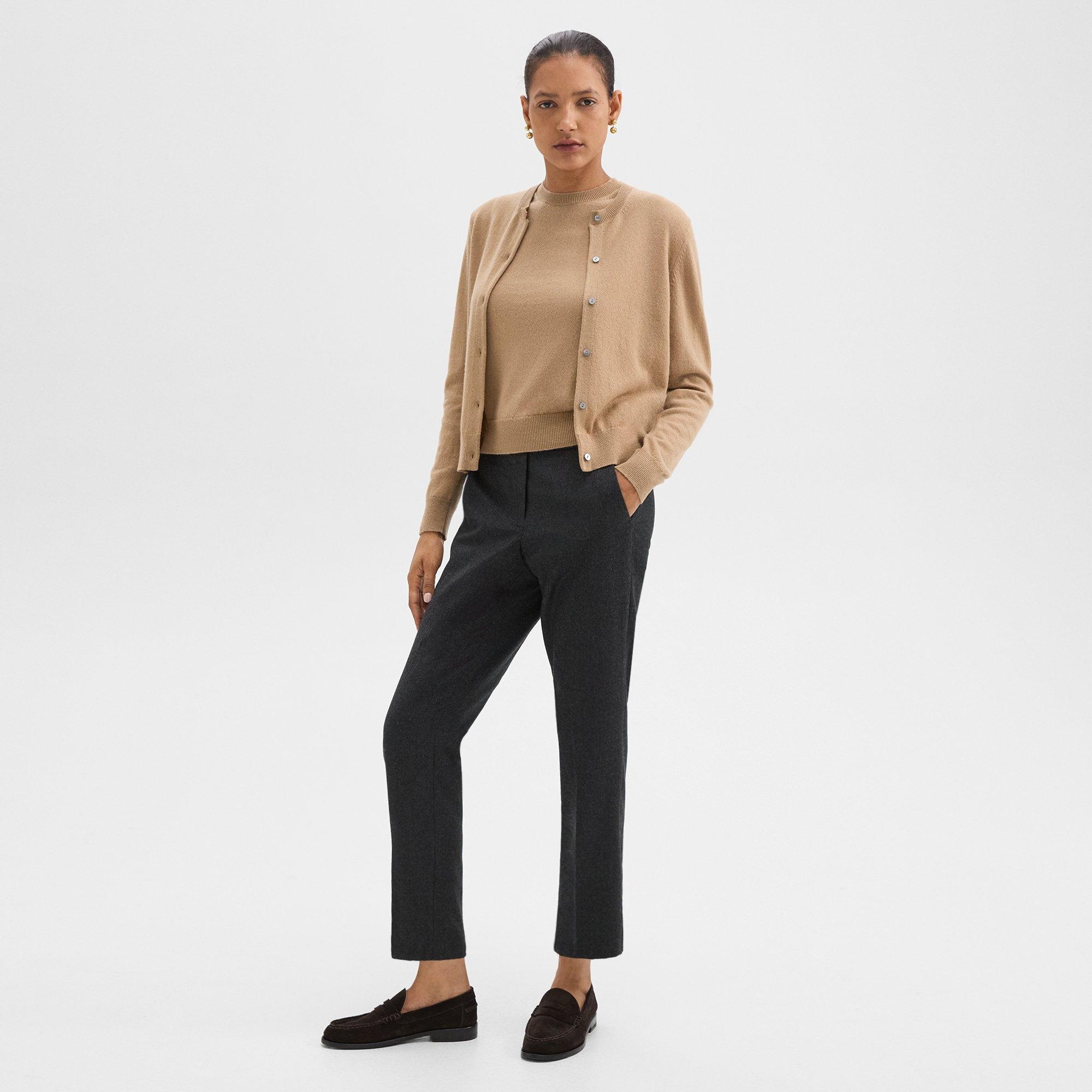 Treeca Pull-On Pant in Sleek Flannel - 3