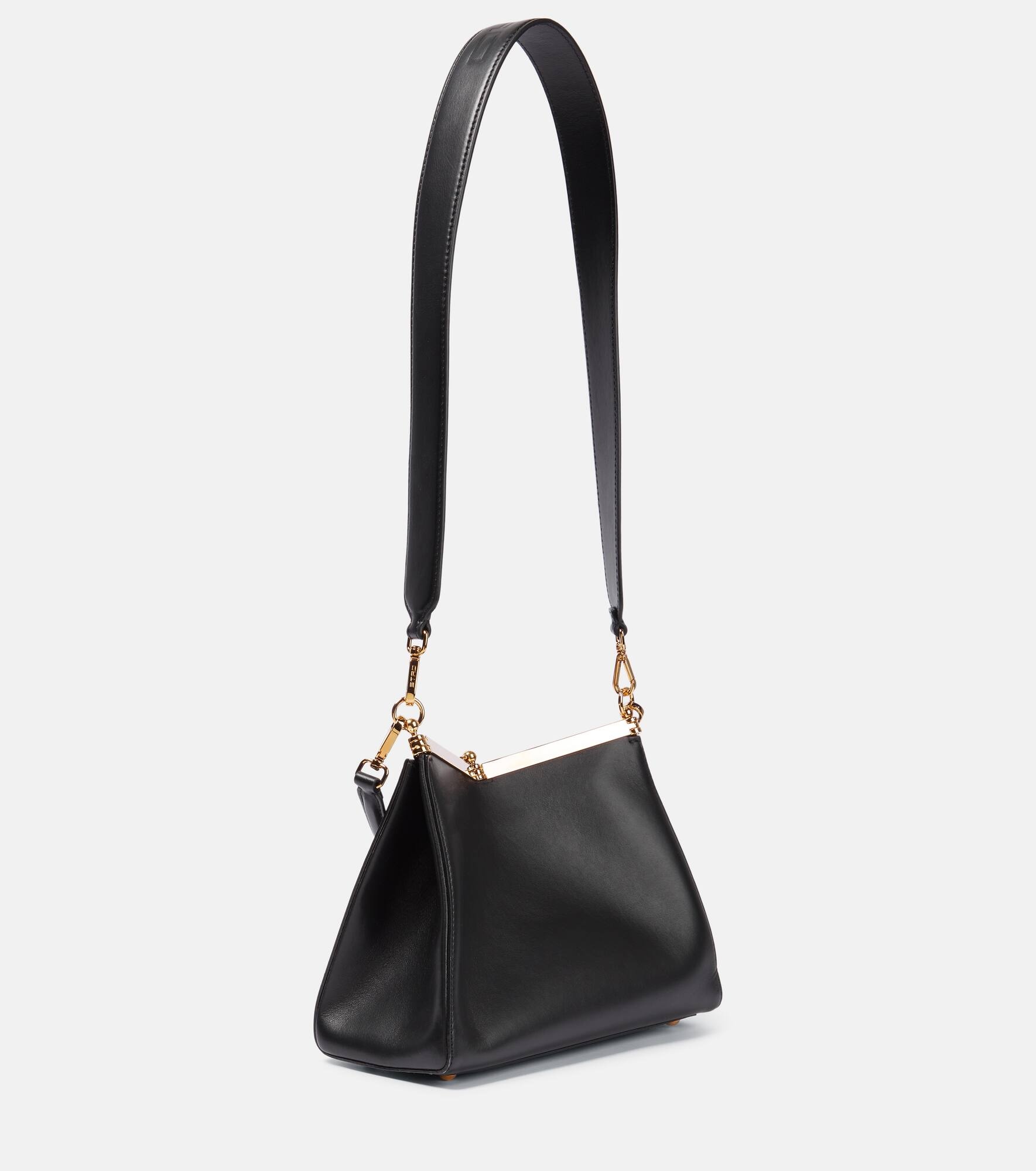 Vela Medium leather shoulder bag - 4