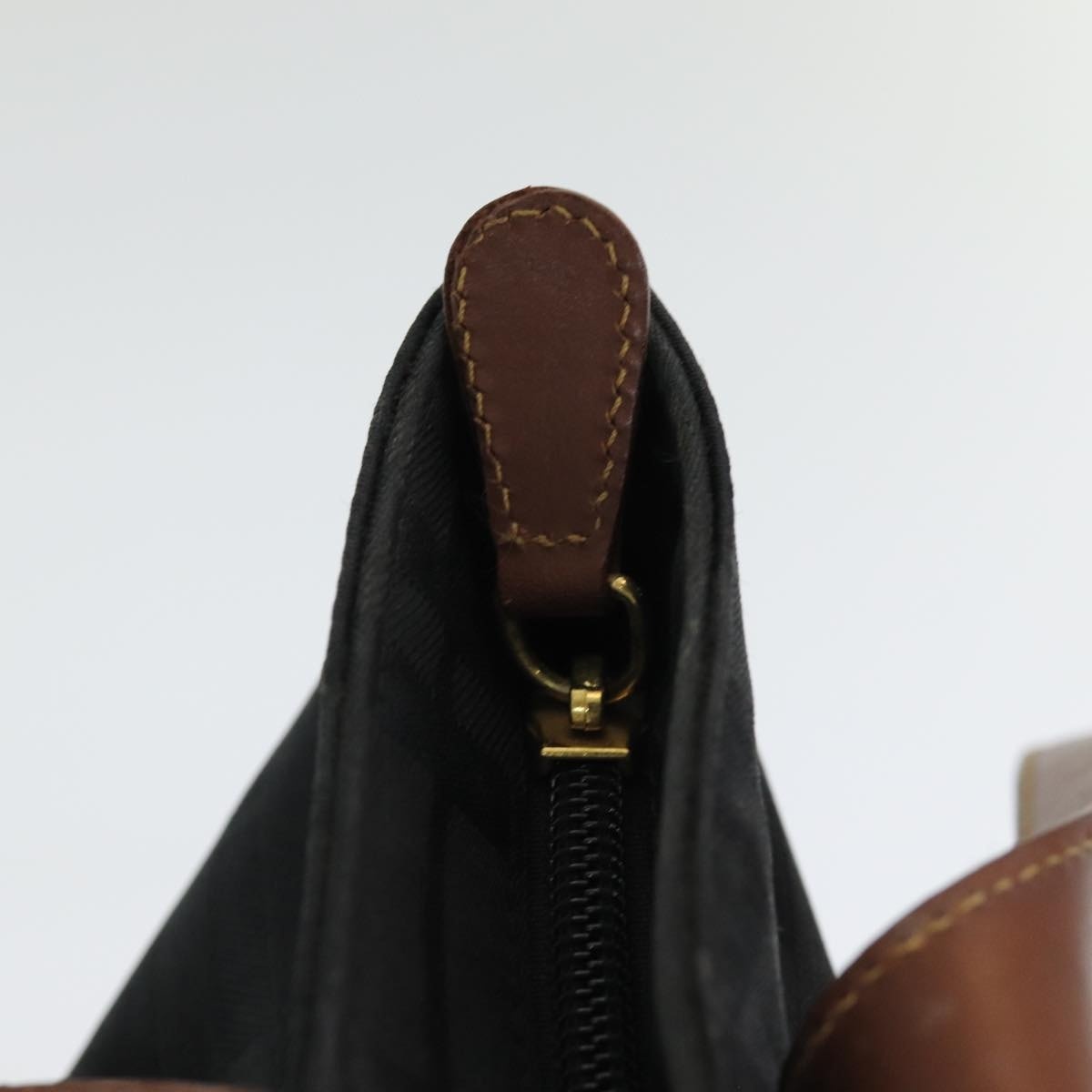 Burberry Nova Check Tote Bag Canvas Leather Black - 10