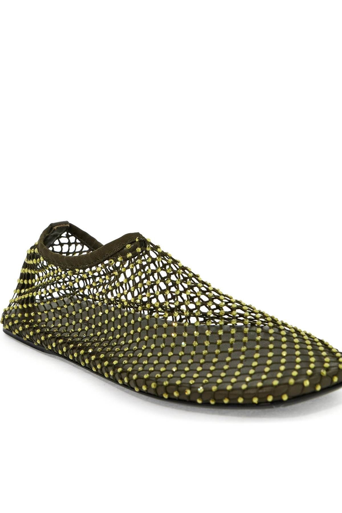バレエシューズ CHRISTOPHER ESBER 'netted minette ballerina 22049013 CHRISTOPHER ESBER Minette crystal-embellished mesh ballet