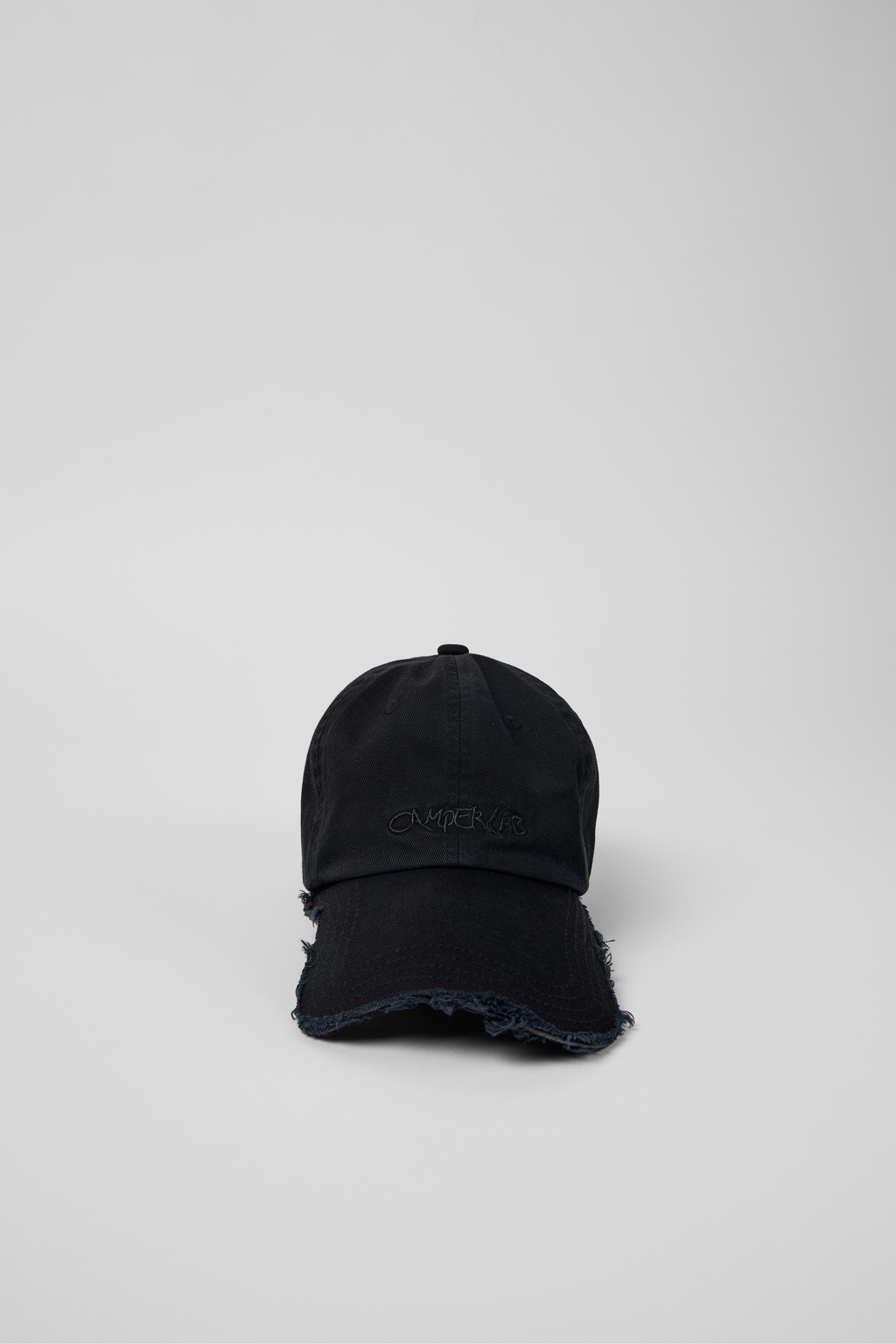 Dark Gray Cotton Cap (One Size) - 2