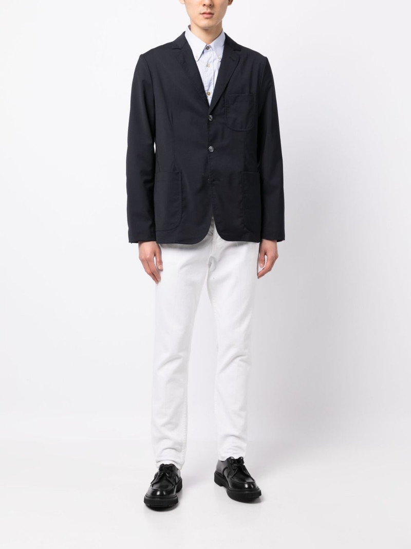 Aspesi boxy single-breasted jacket outlook