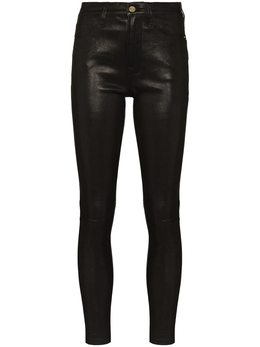 Le High skinny leather trousers - 1