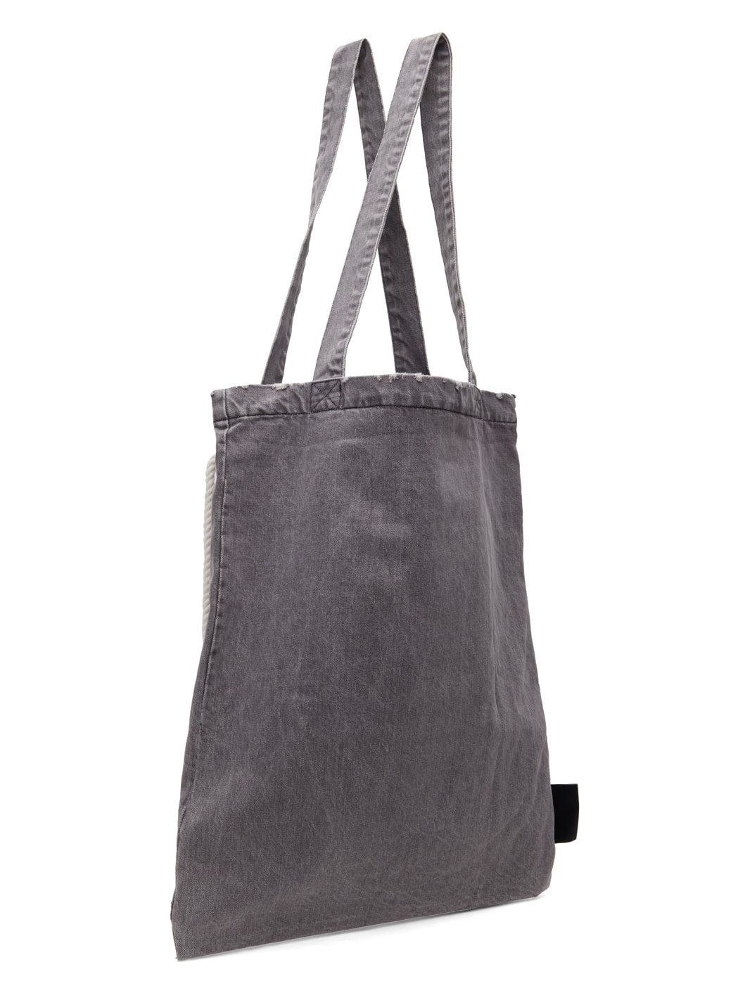 Gray Flap Pocket Tote - 3