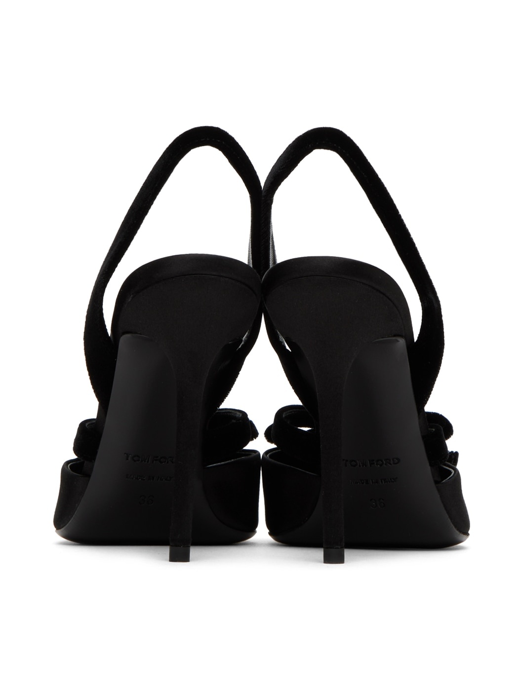 Black Bow Heels - 2