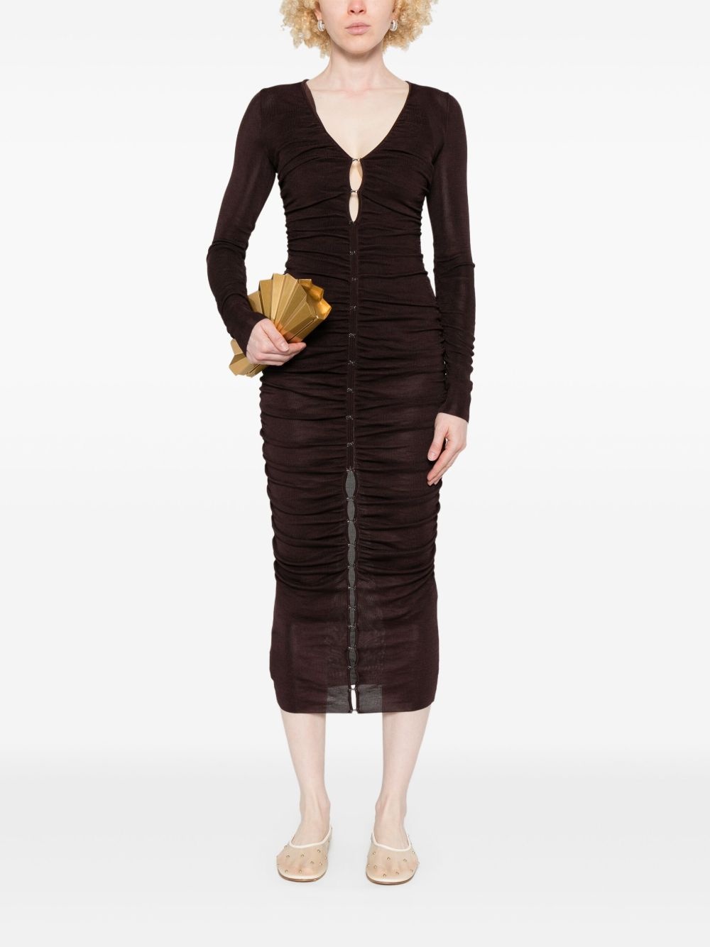 fine-knit dress - 2