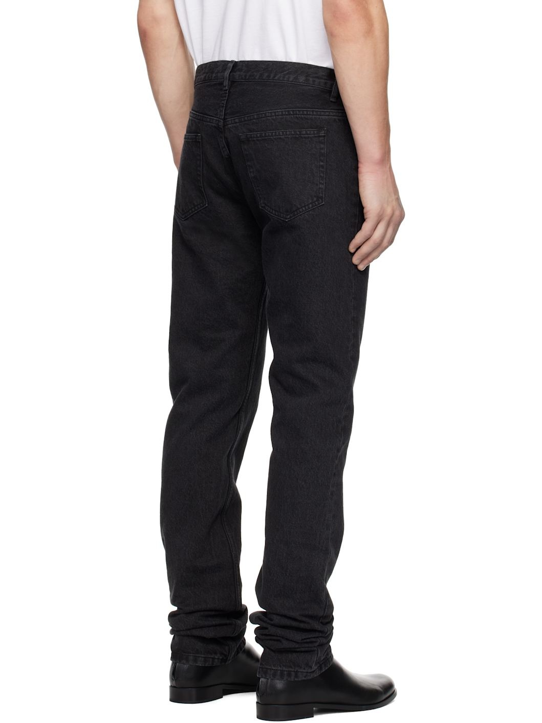 Black New Standard Jeans - 3