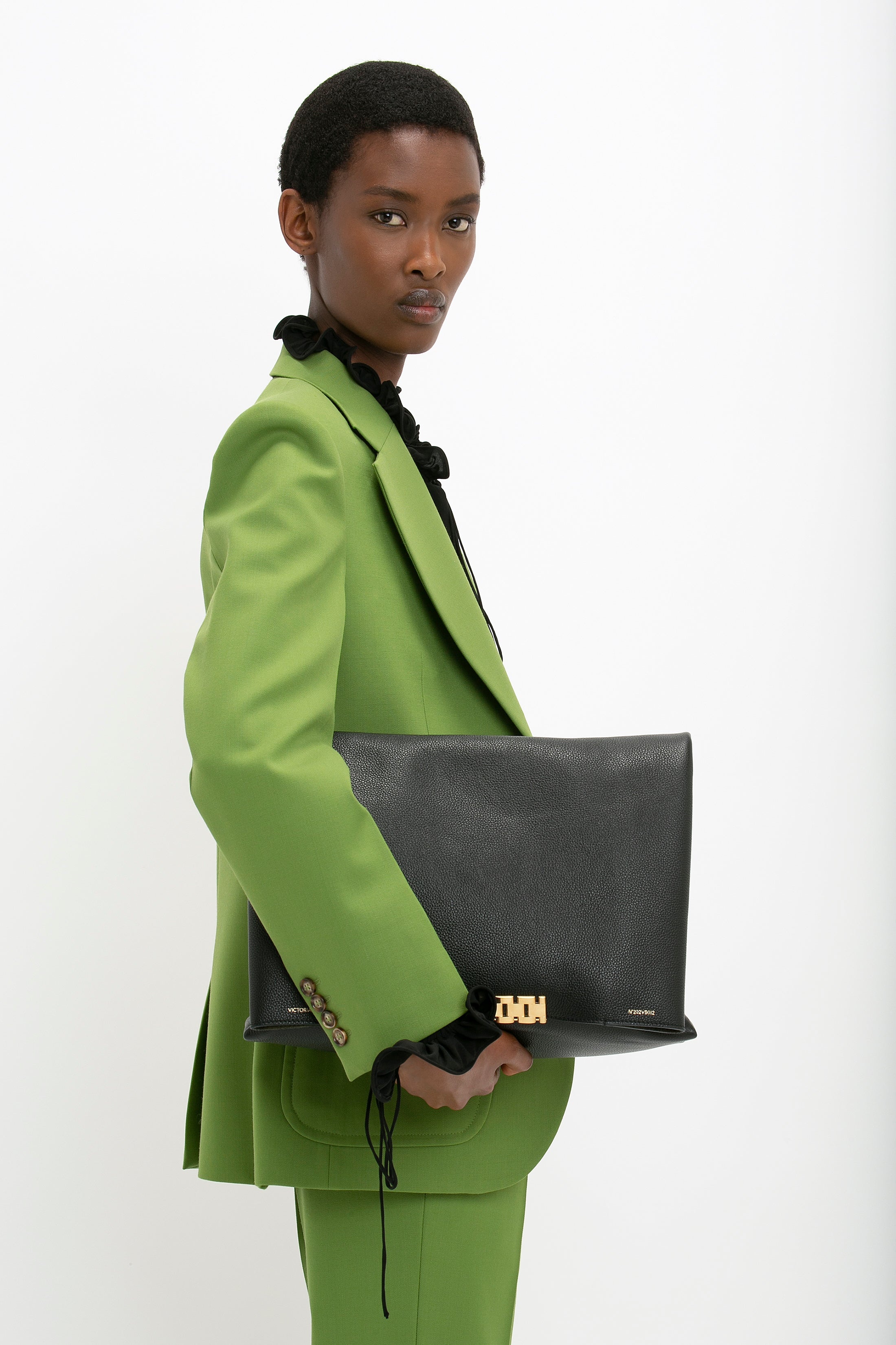 Patch Pocket Jacket In Serpent Green - 6