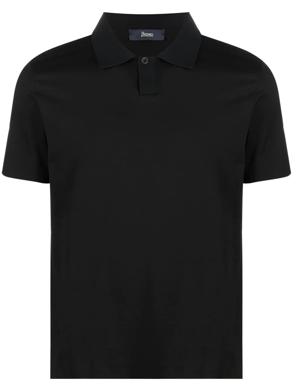 stretch-cotton polo shirt - 1