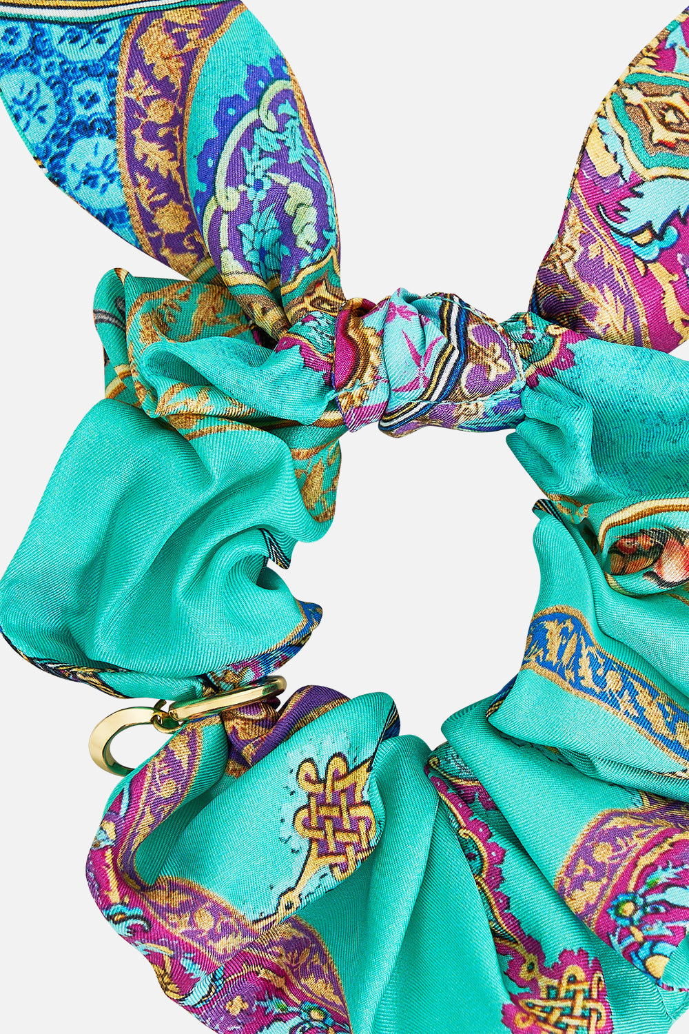 SCRUNCHIE WITH TIE AND CHARM THE CONCUBINES CORRIDOR - 2