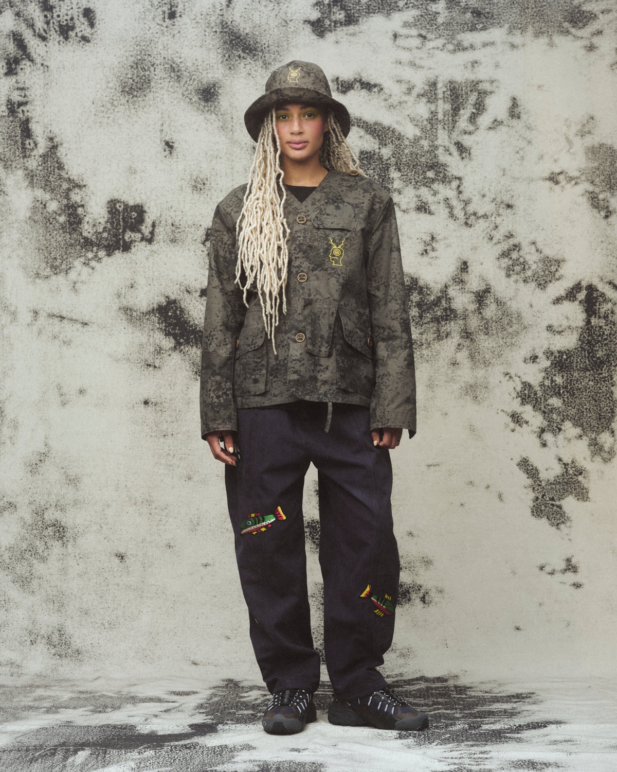 Brain Dead x South2 West8 Tenkara Jacket - Grey - 8