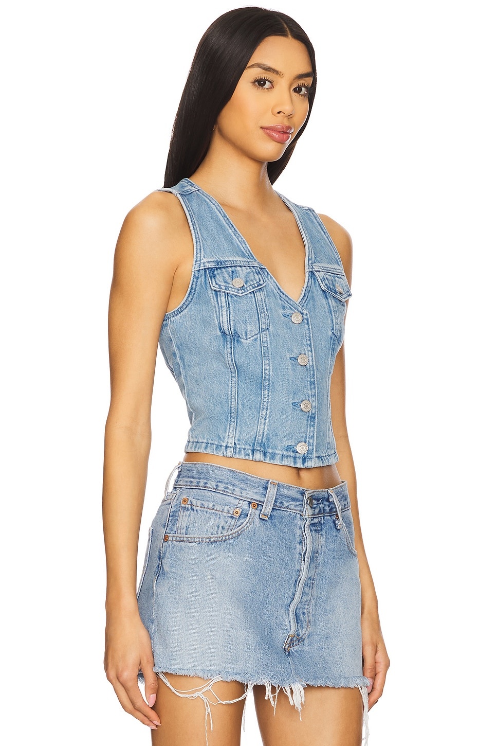 Bella Denim Corset - 2
