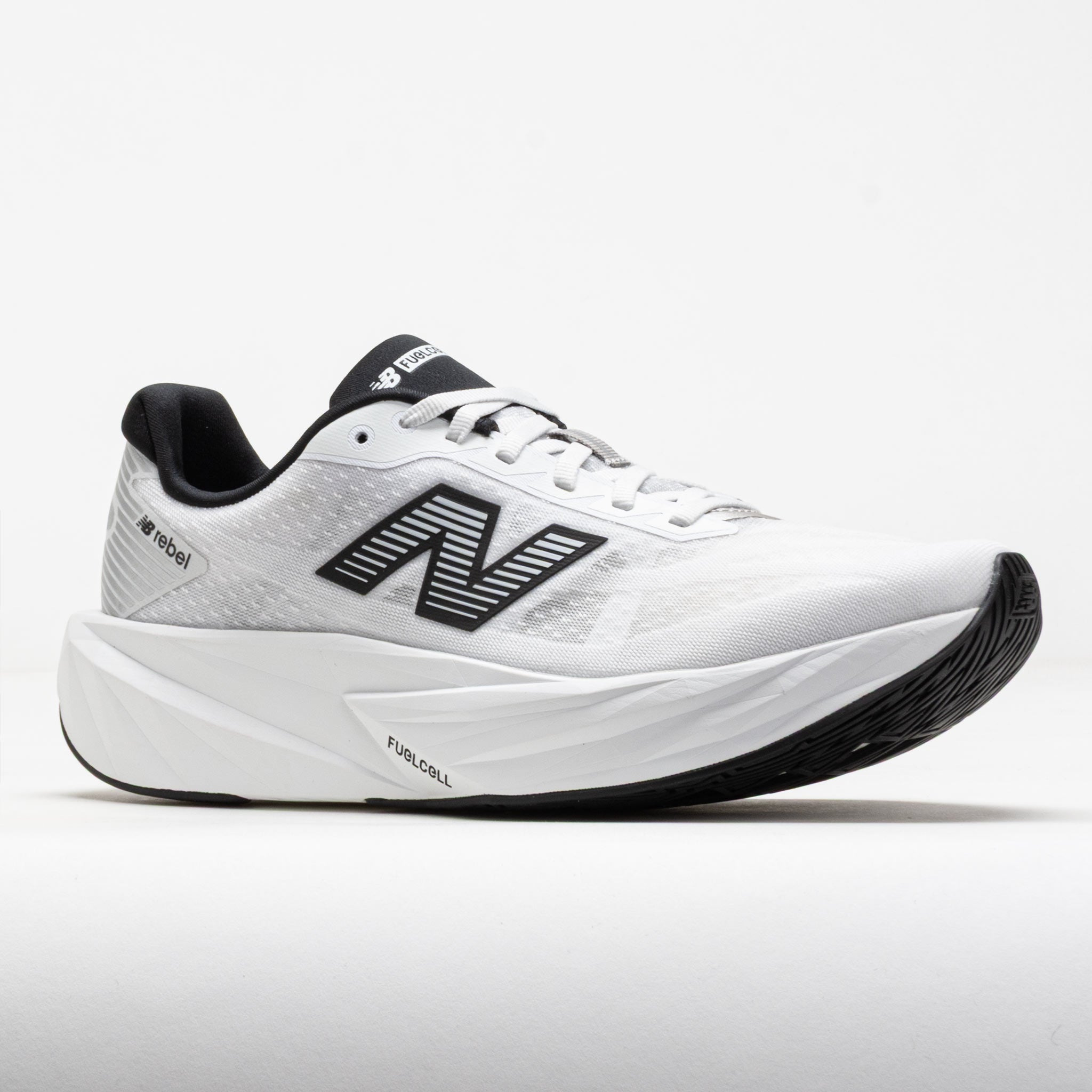 New Balance FuelCell Rebel v5 Men's White/Black/Silver Metallic - 5