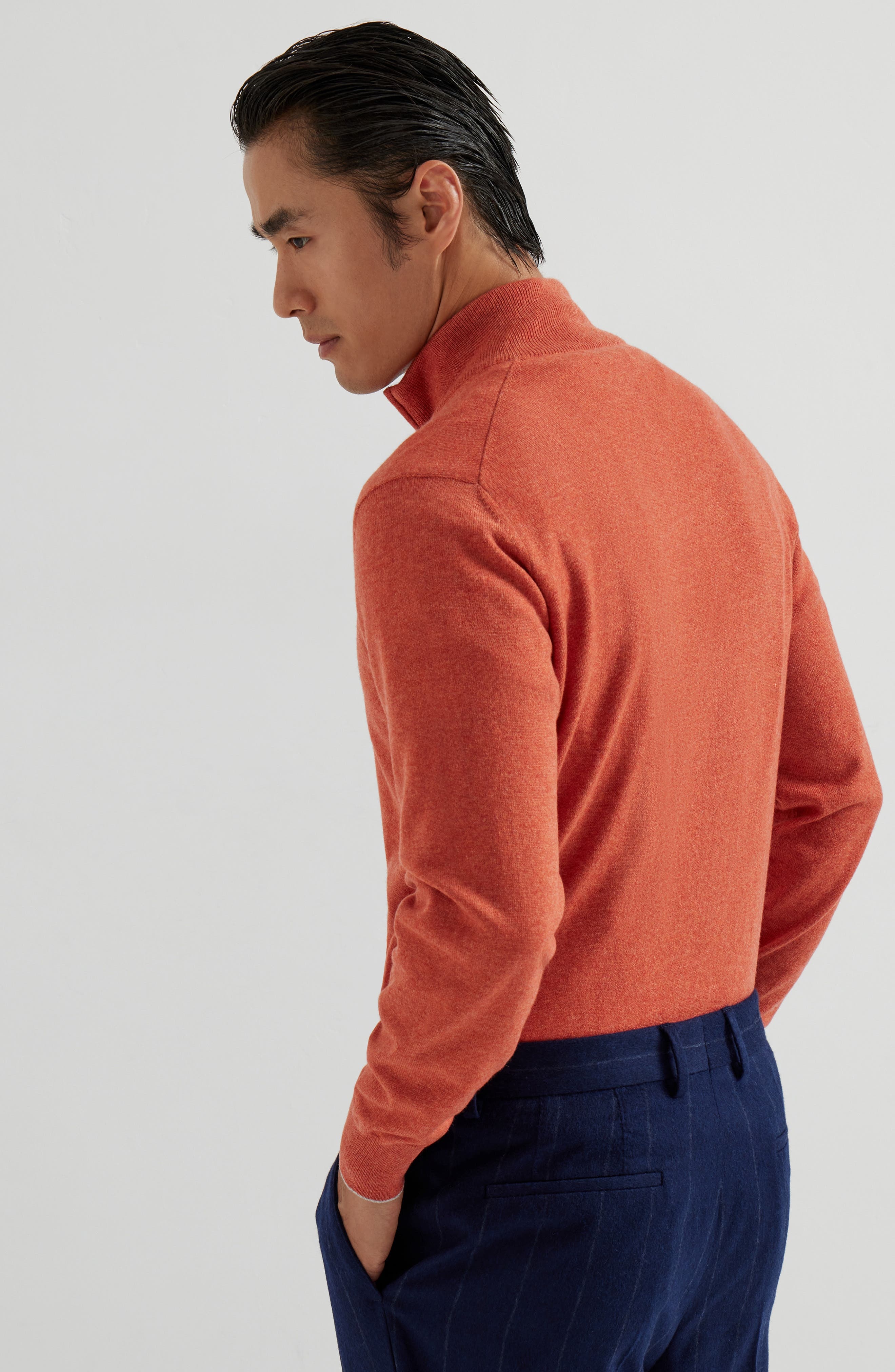 Brunello Cucinelli Cashmere sweater in Orange at Nordstrom - 3