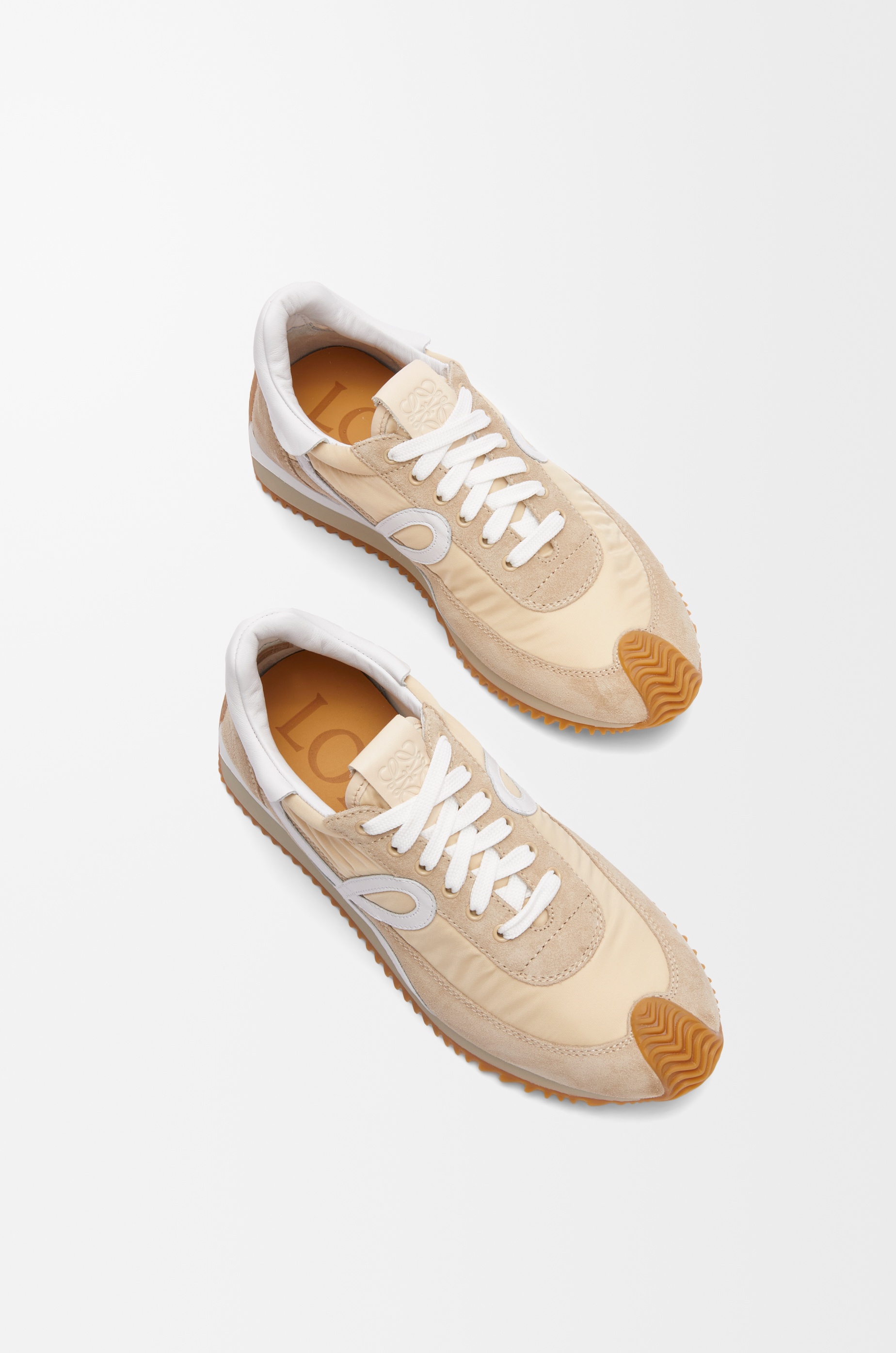 Flow Runner in nylon and suede - 4