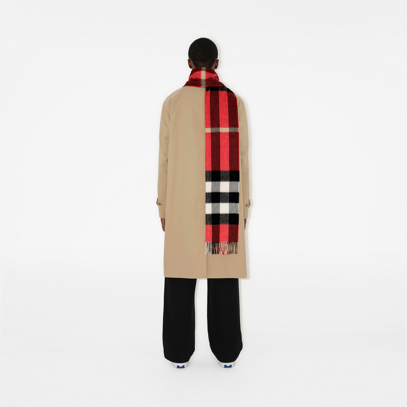 Check Cashmere Scarf 6