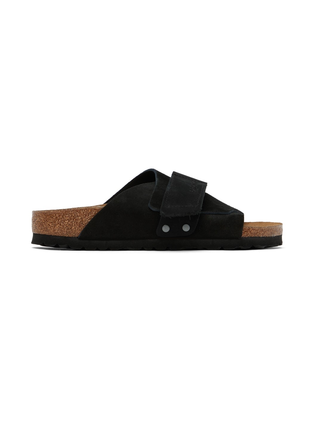 Black Narrow Kyoto Sandals - 1