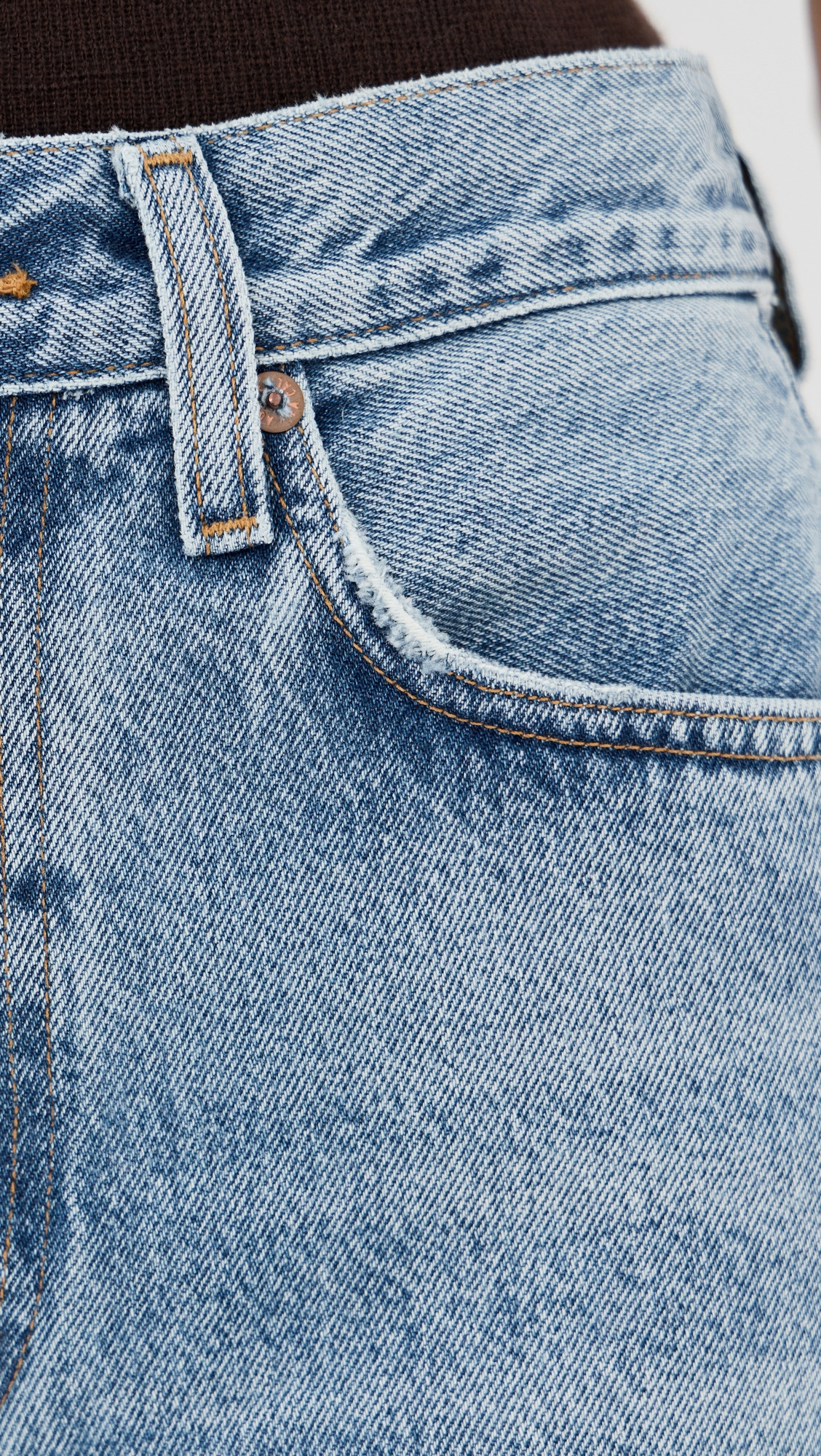Mid Rise Baby Flare Leena Jeans - 5