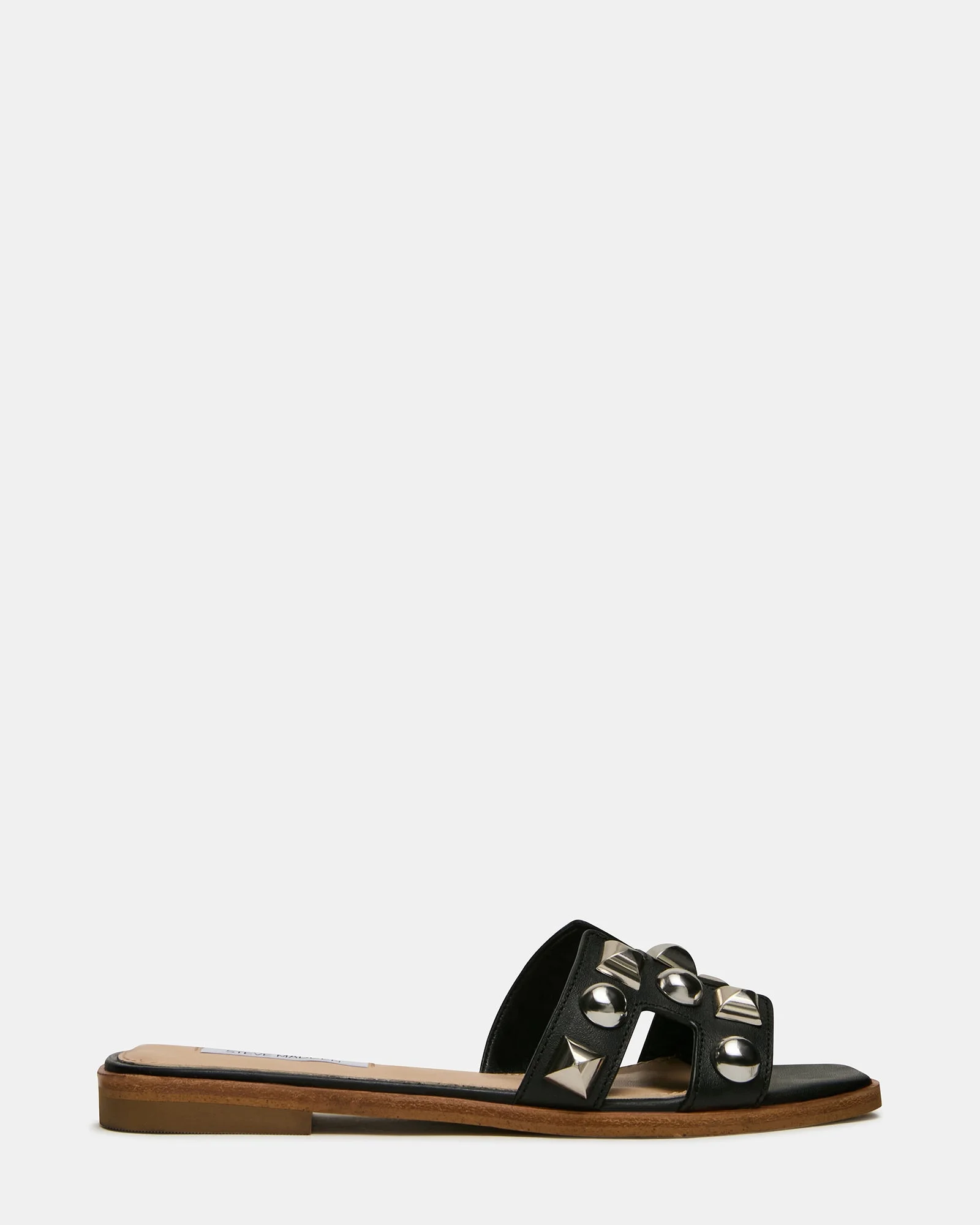 HADYN STUDS BLACK LEATHER - 1