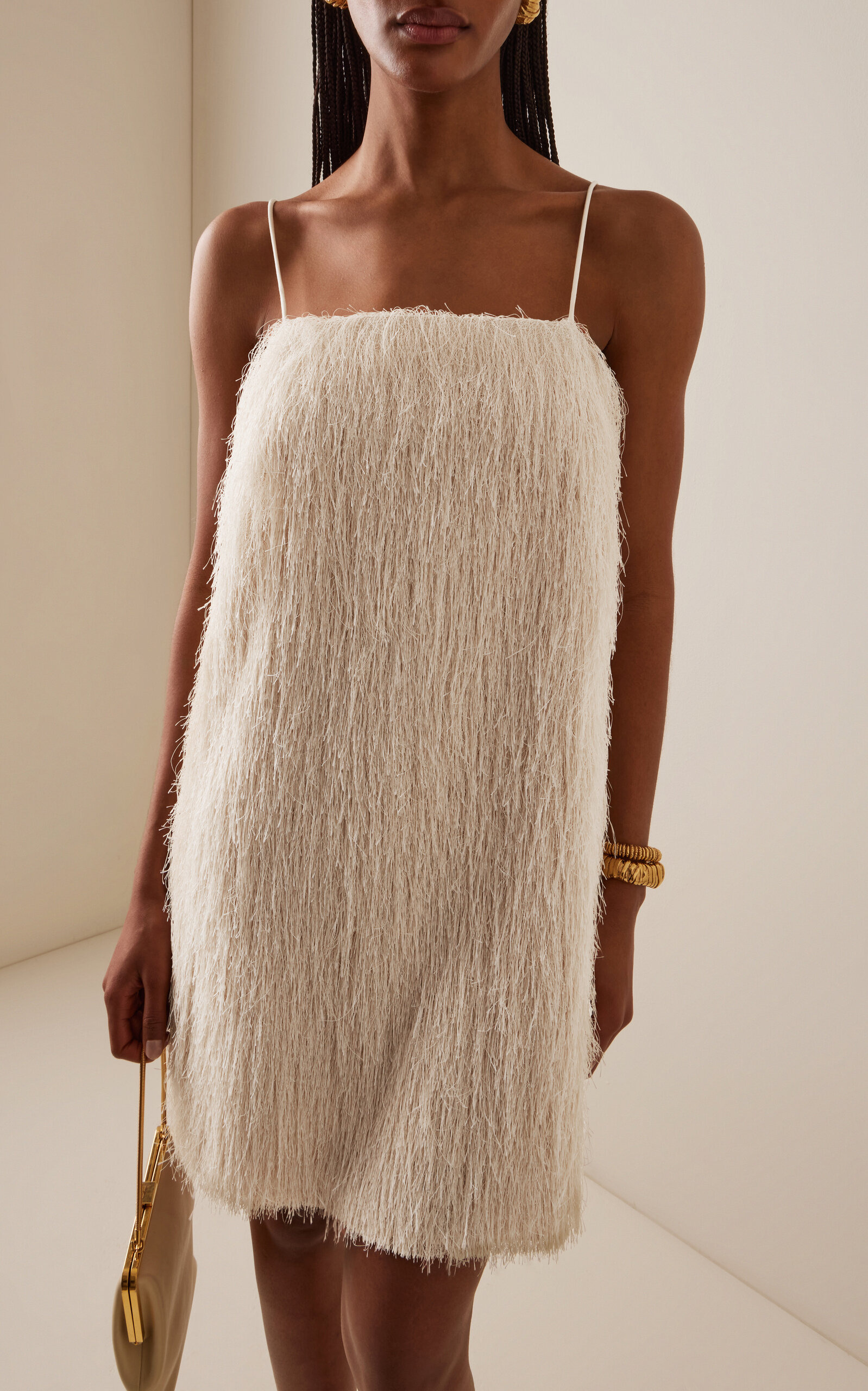 Exclusive Ledo Mini Dress ivory - 4