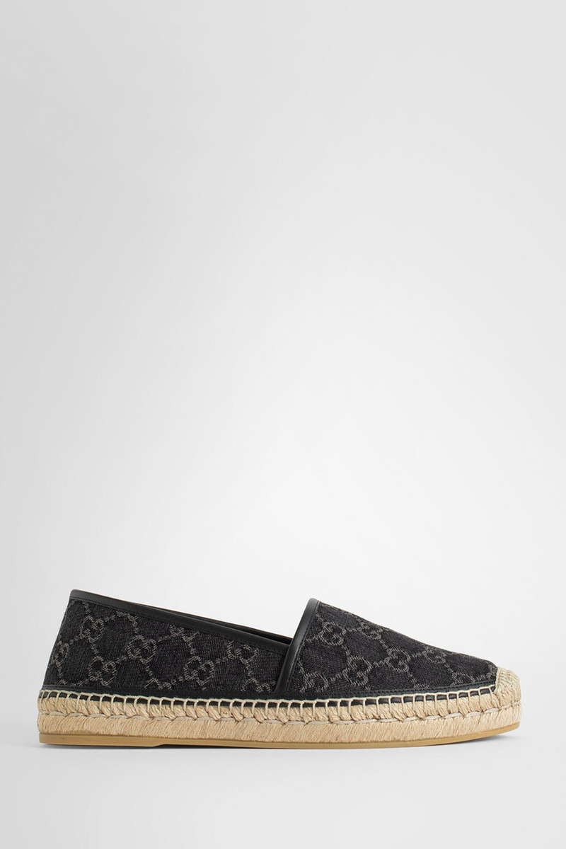 GUCCI WOMAN BLACK FLATS - 1