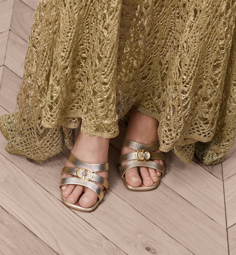 Dior Or 30M Heeled Slide 2