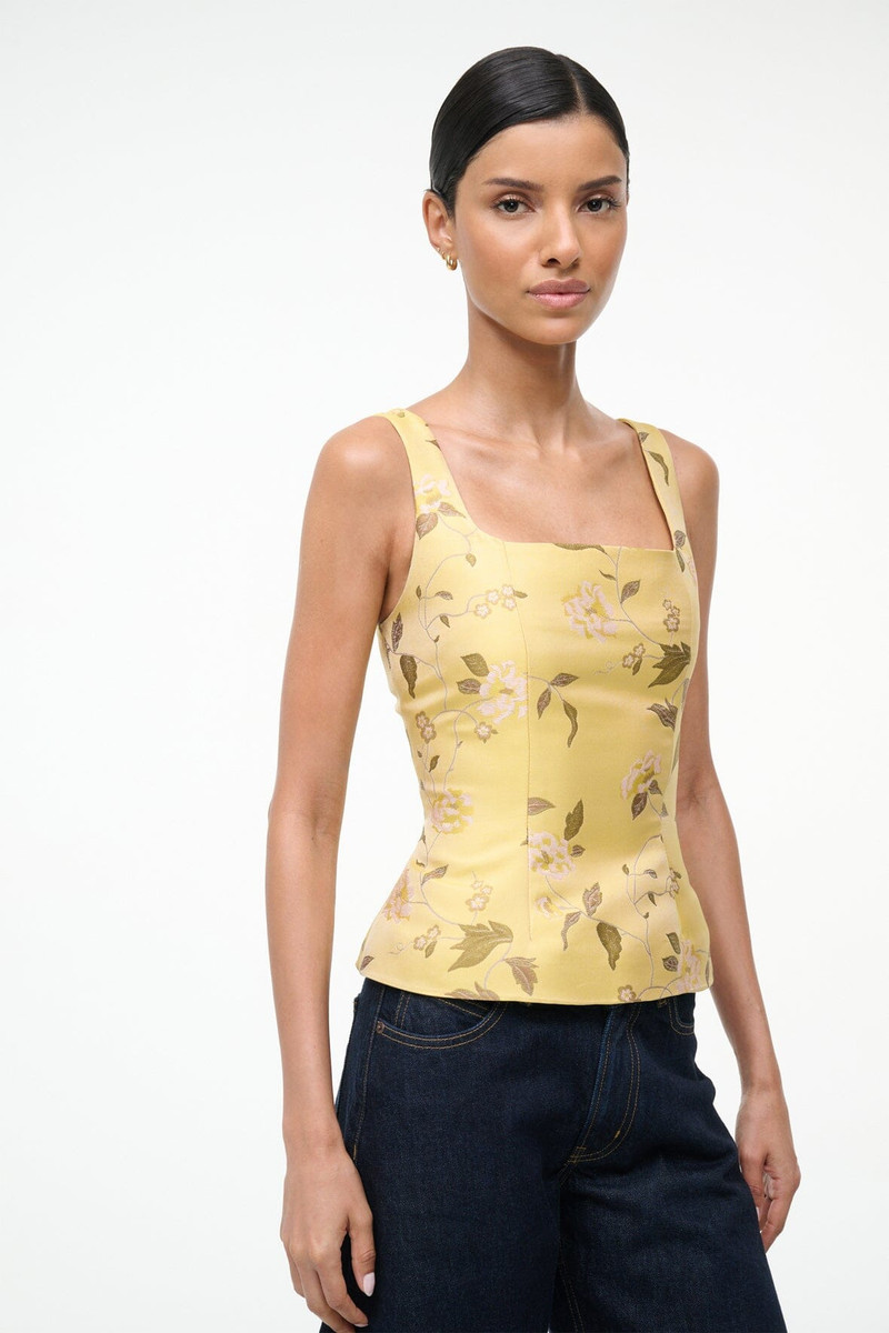 STAUD JEANETTE TOP WILDFLOWERS 5