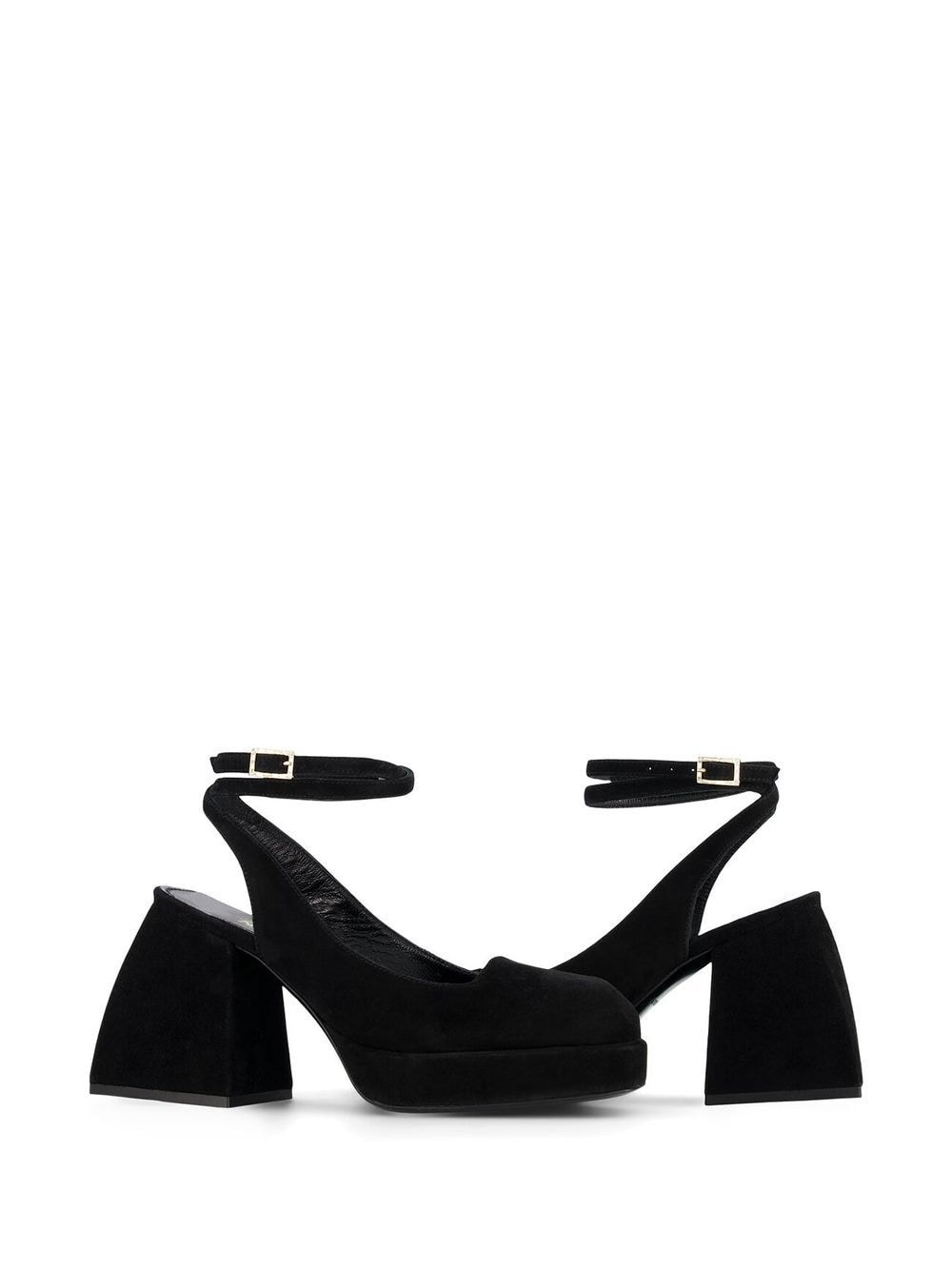 Bulla Suki 90mm satin pumps - 3