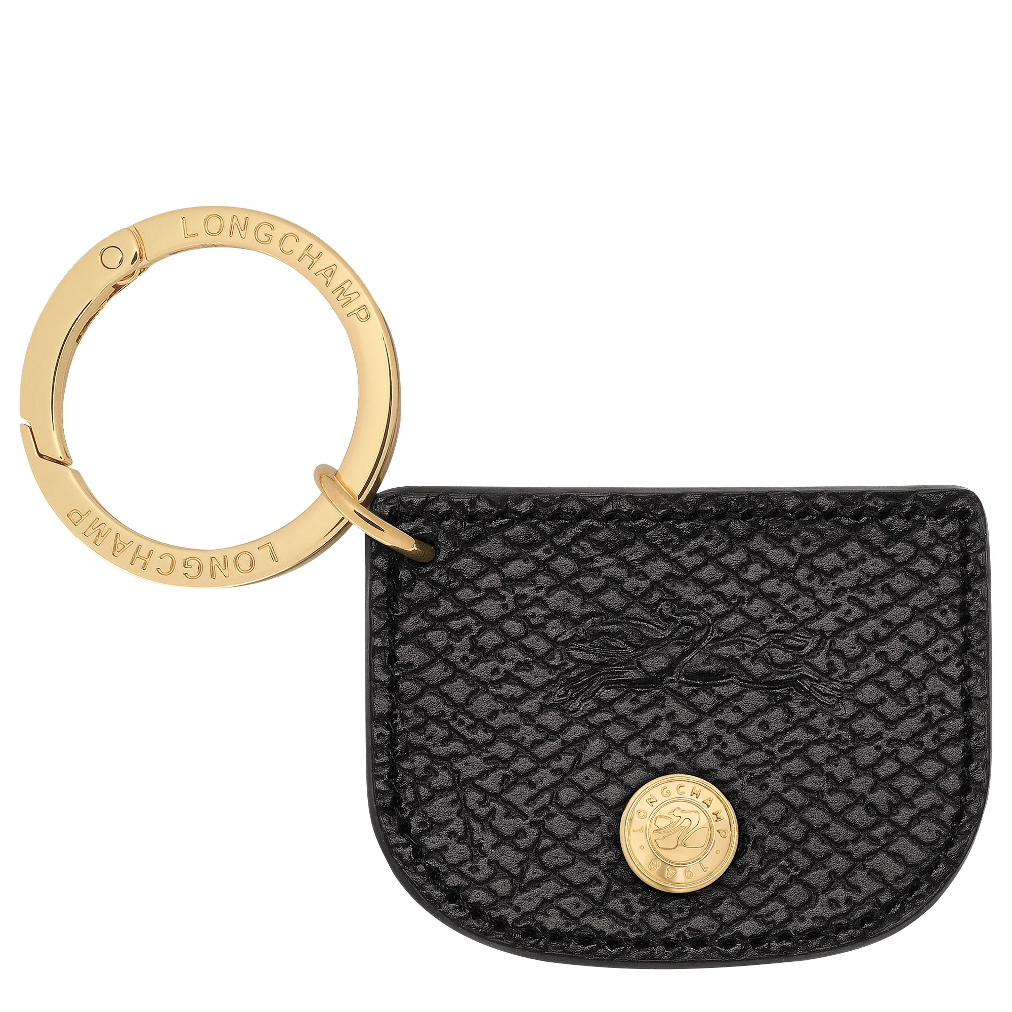 Épure Key ring Black - Leather - 1