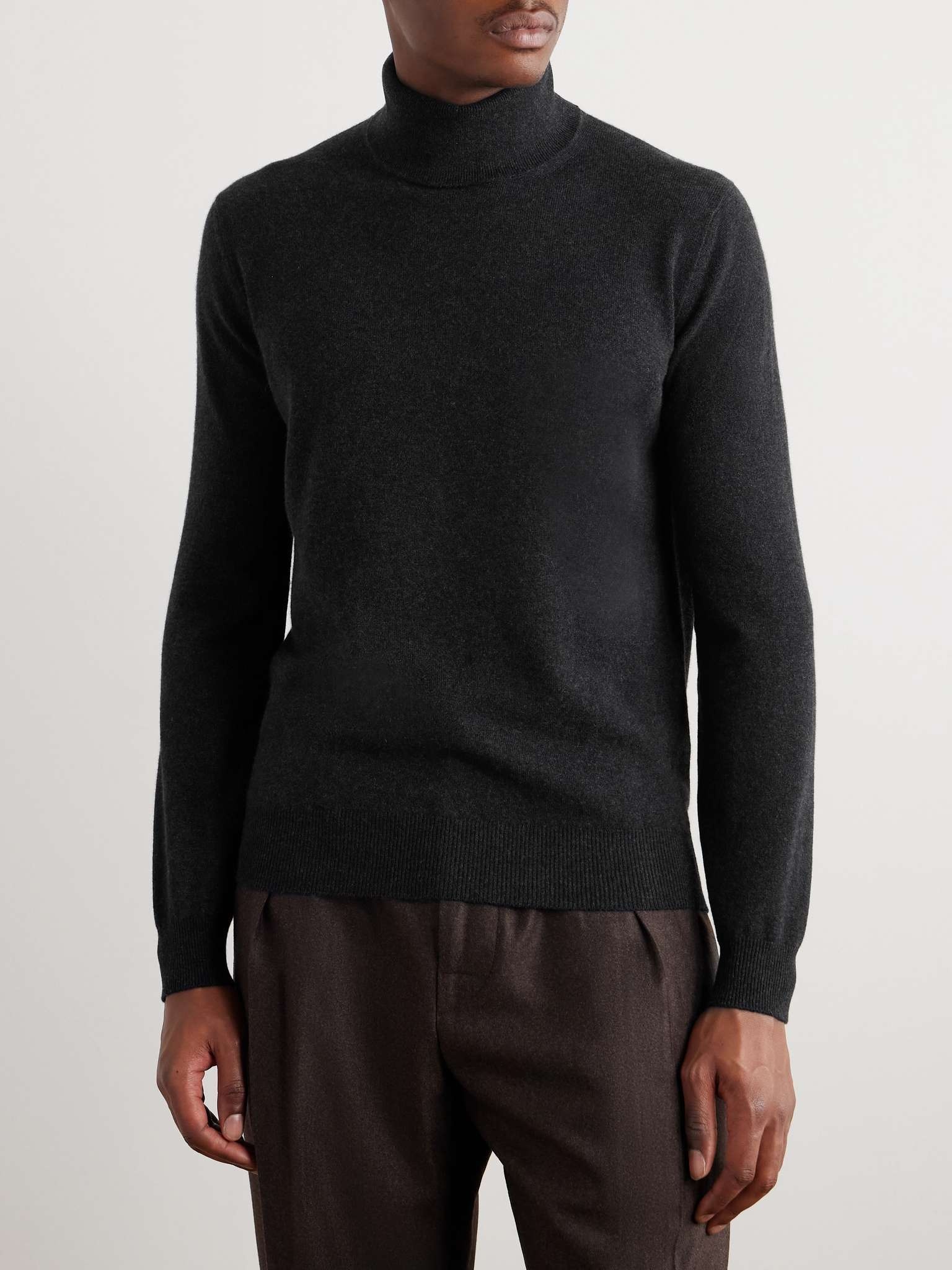 Cashmere Rollneck Sweater - 3