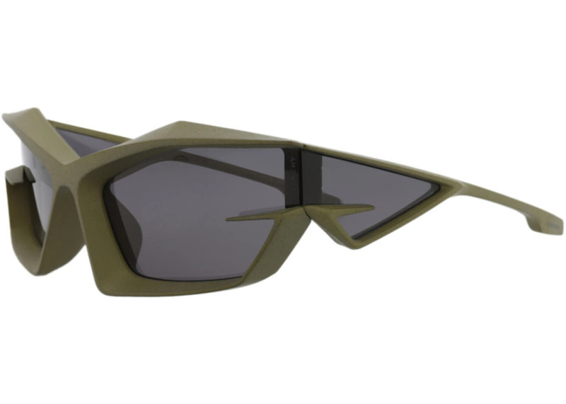 Givenchy Givenchy Shield-Frame Acetate Sunglasses Green Green Smoke (GV40049I-69-97A) outlook