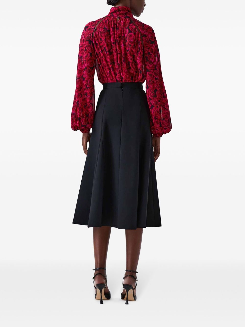 A-Line midi skirt - 3