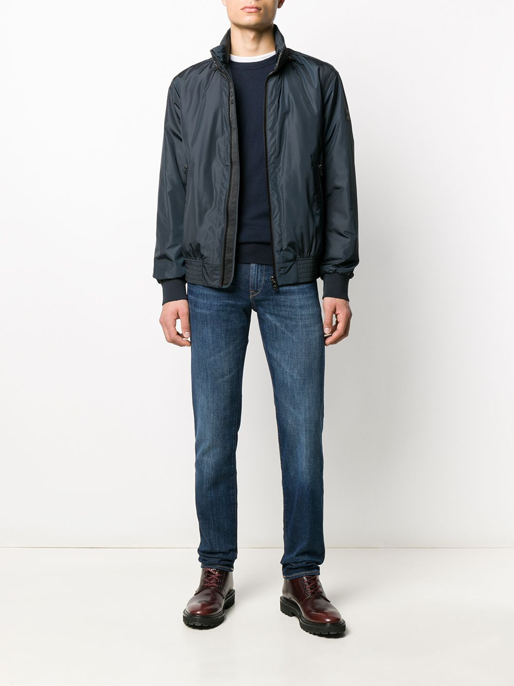 slim-fit denim jeans - 2