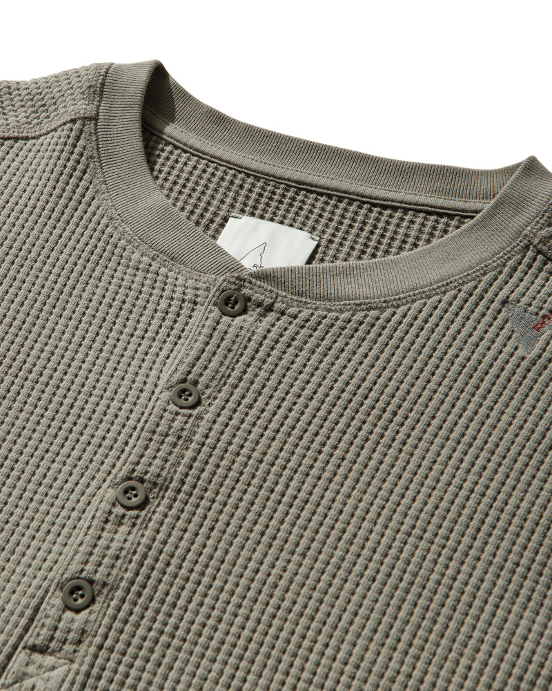 Bee Sun Faded Organic Waffle Serafino Long Sleeve 12