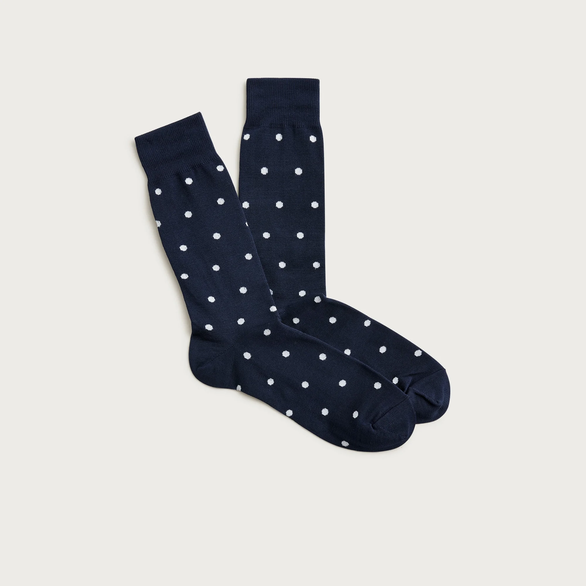 Dress socks in dots - 1