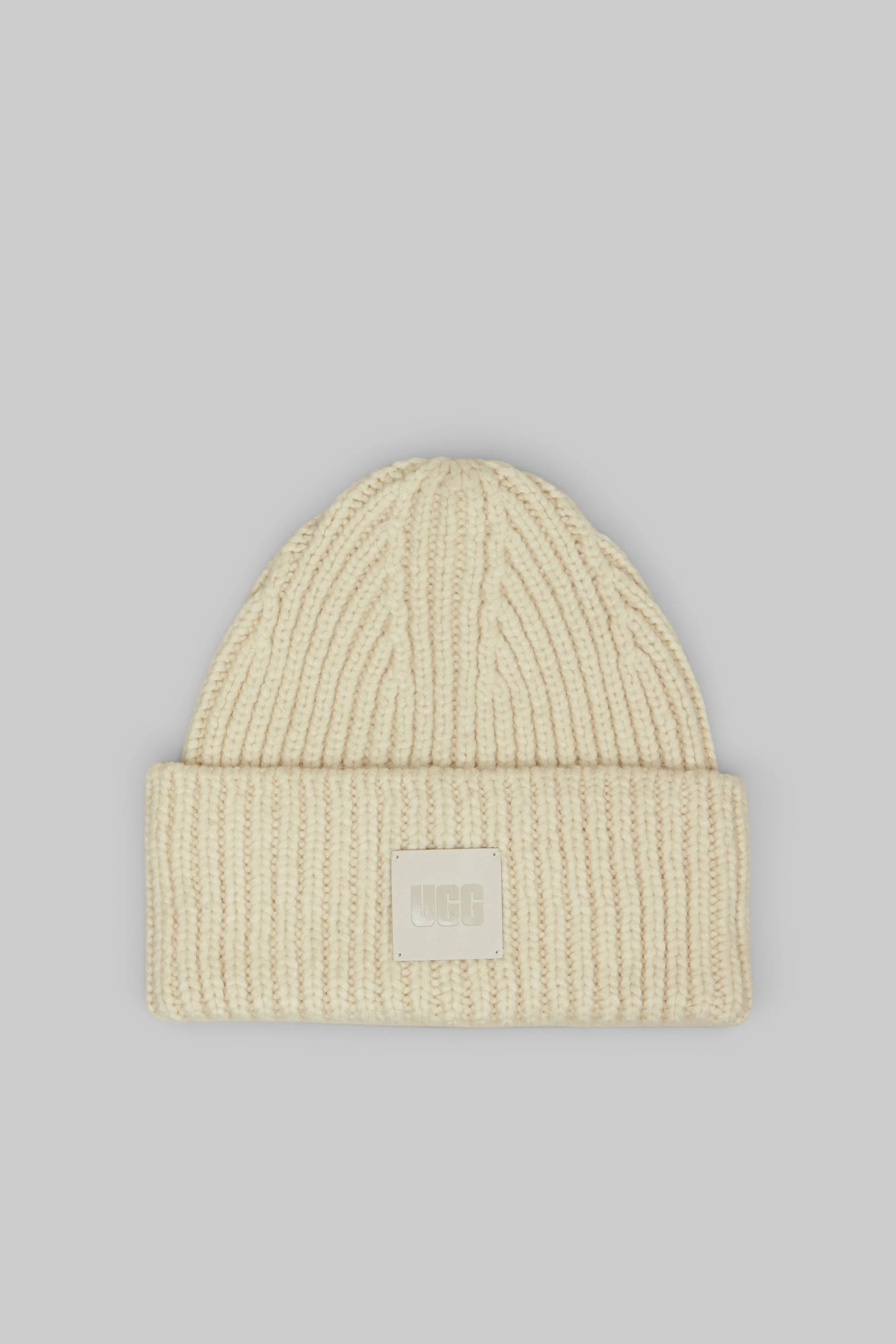 U Chunky Rib Beanie - 1